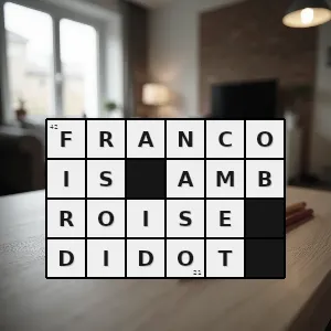 Rozwiązanie krzyżówki: typograficzny - francois-ambroise didot | hasła, synonimy i podpowiedzi Hasło krzyżówkowe typograficzny - francois-ambroise didot – rozwiązanie, synonimy, podpowiedzi i definicje krzyżówkowe